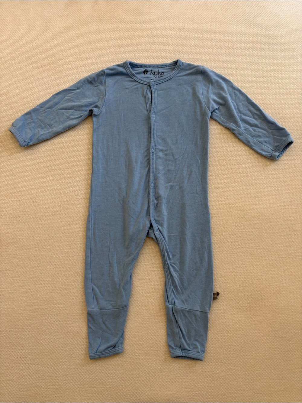 Kyte BABY Snap Romper in Sky